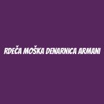 Rdeča moška denarnica Armani