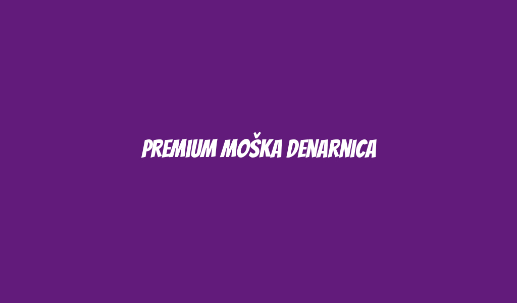 Premium moška denarnica