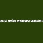Blago moška denarnica Samsonite