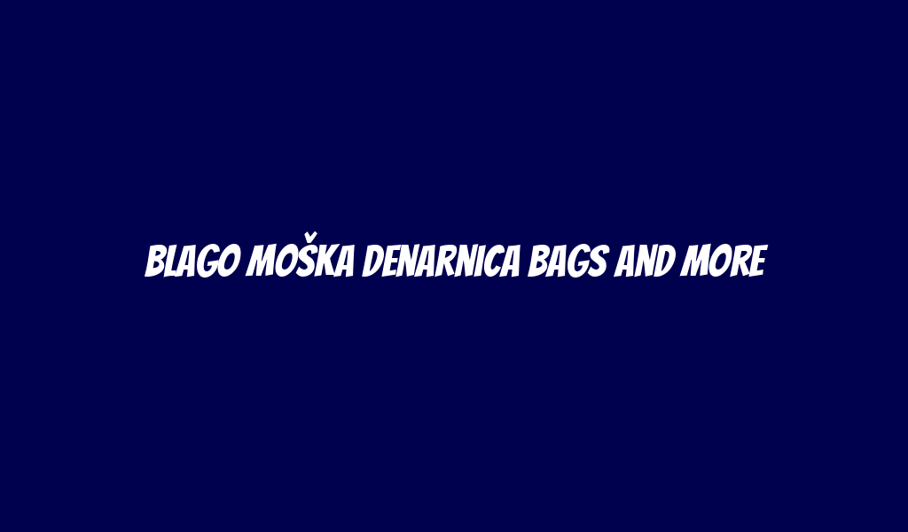 Blago moška denarnica Bags and More