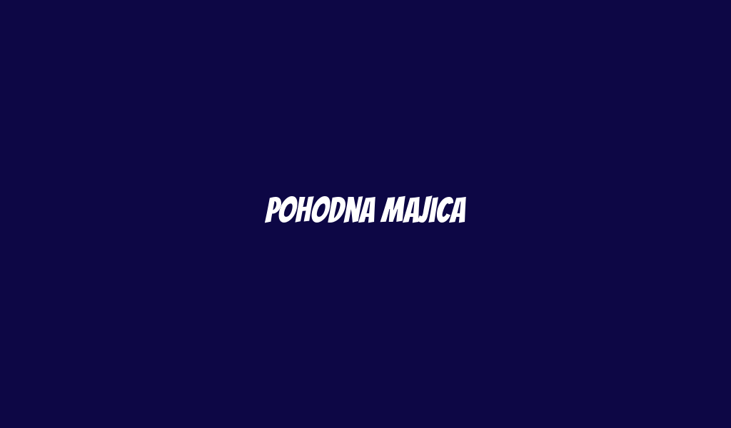 Pohodna Majica