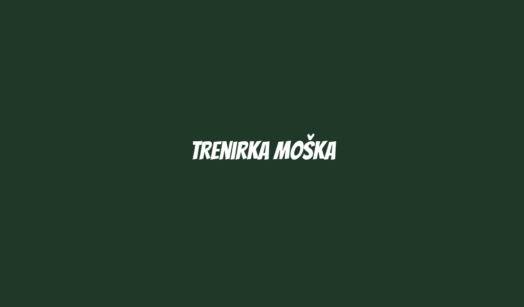 Trenirka moška