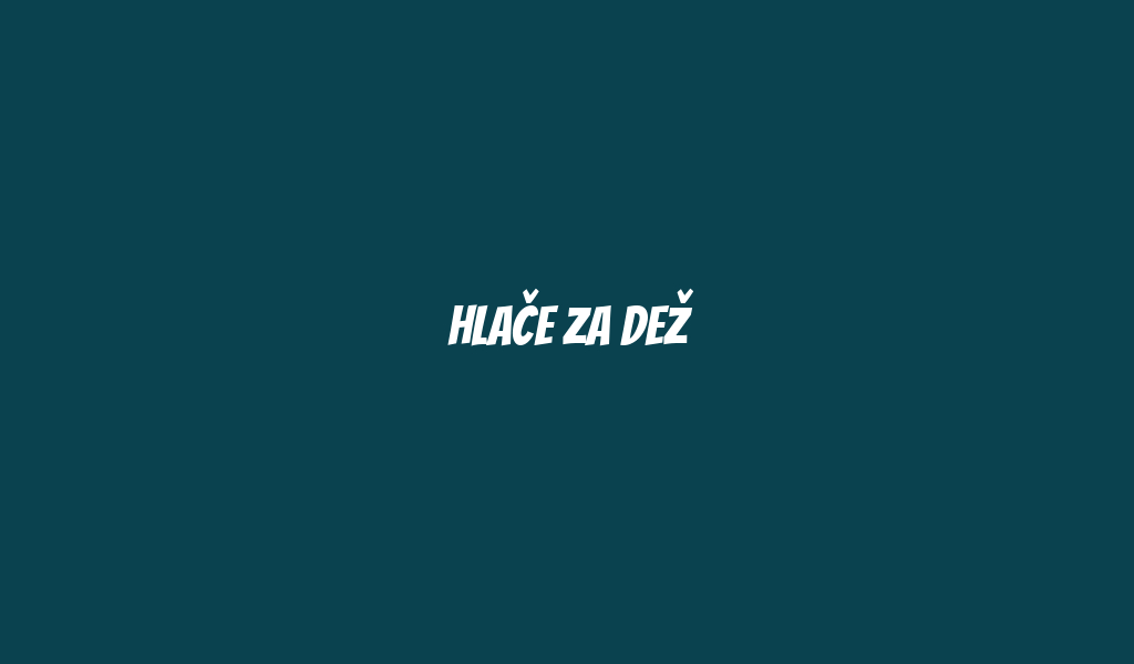 Hlače za Dež